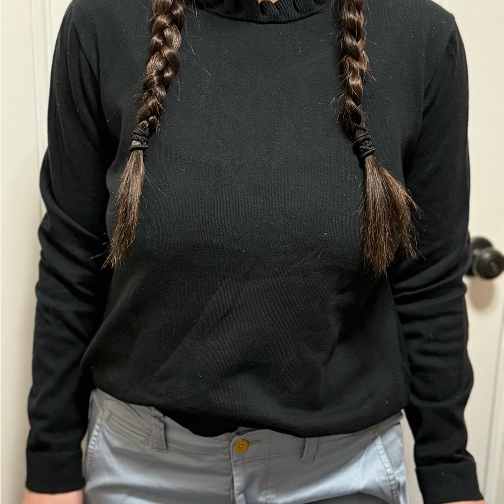 J crew xl sweater in black